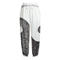 Roots Yin Yang Print Fleece Lined Knit Pants