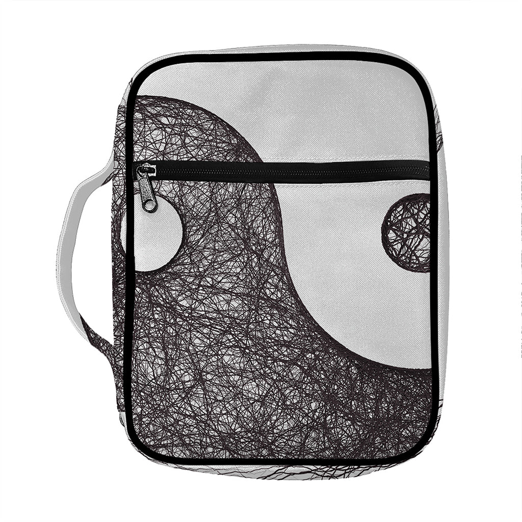 Roots Yin Yang Print Front Pocket Bible Bag