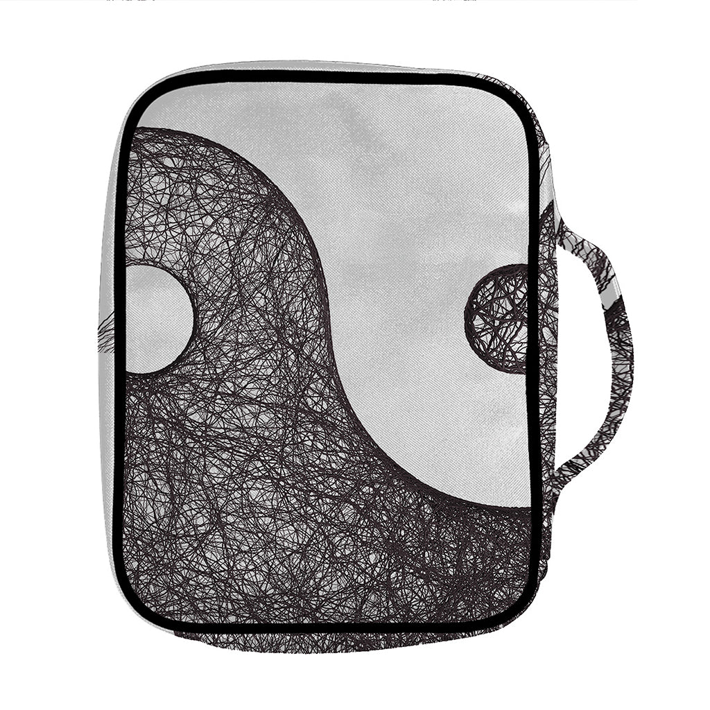 Roots Yin Yang Print Front Pocket Bible Bag