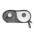 Roots Yin Yang Print Glasses Case