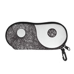 Roots Yin Yang Print Glasses Case