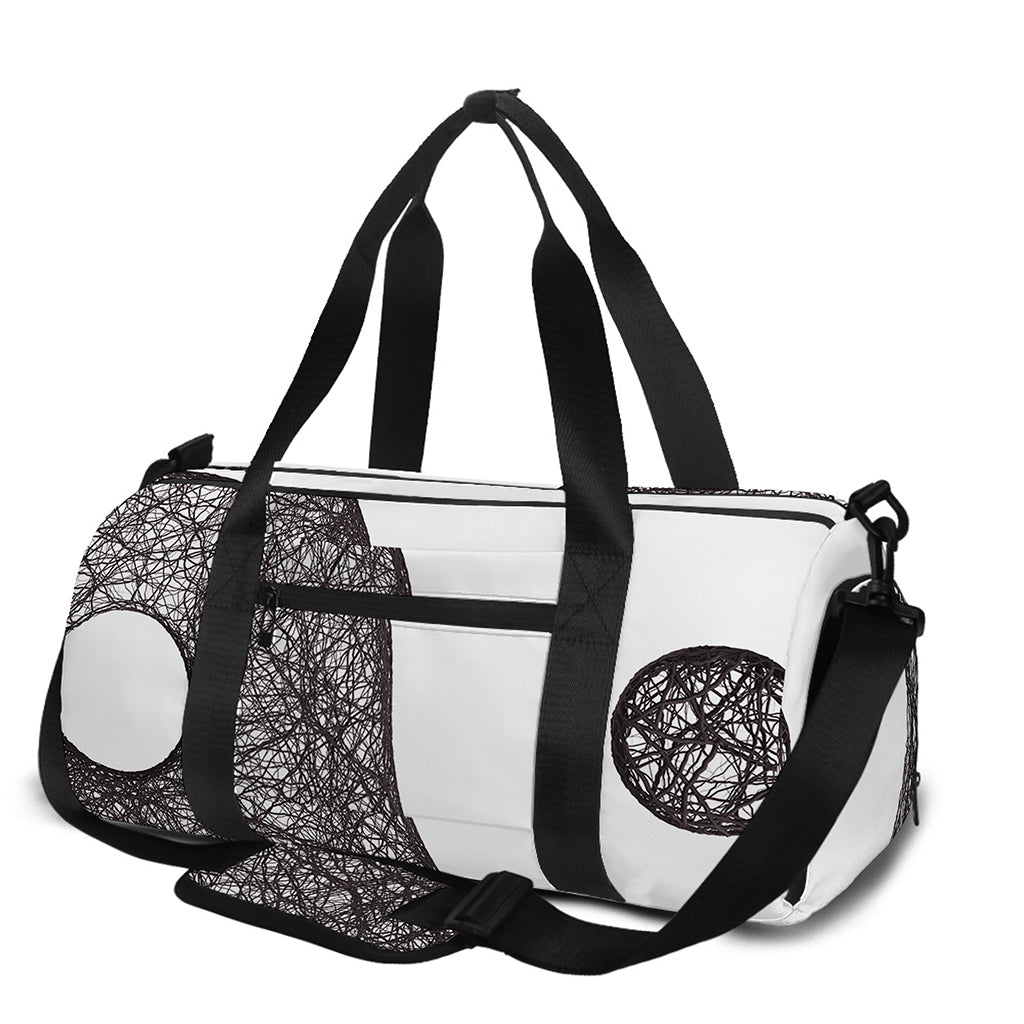 Roots Yin Yang Print Gym Bag