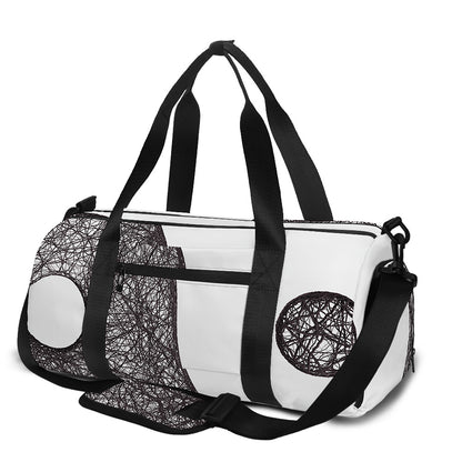 Roots Yin Yang Print Gym Bag