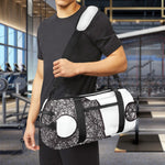 Roots Yin Yang Print Gym Bag