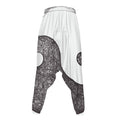 Roots Yin Yang Print Hammer Pants