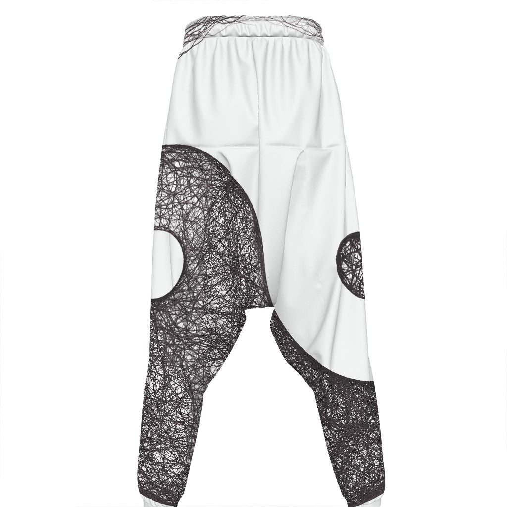 Roots Yin Yang Print Hammer Pants