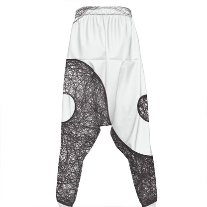 Roots Yin Yang Print Hammer Pants