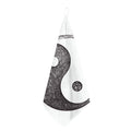 Roots Yin Yang Print Hand Towel