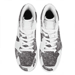 Roots Yin Yang Print High Top Leather Sneakers