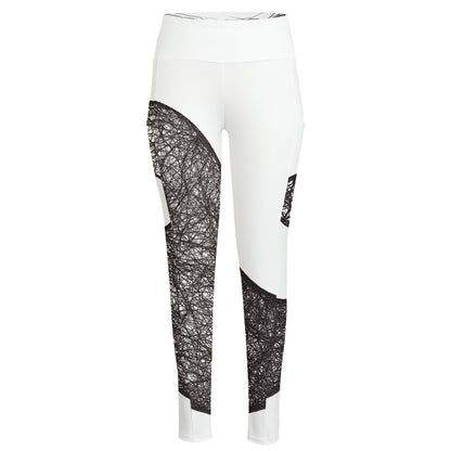 Roots Yin Yang Print High-Waisted Pocket Leggings