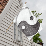 Roots Yin Yang Print House Flag