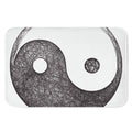Roots Yin Yang Print Indoor Door Mat