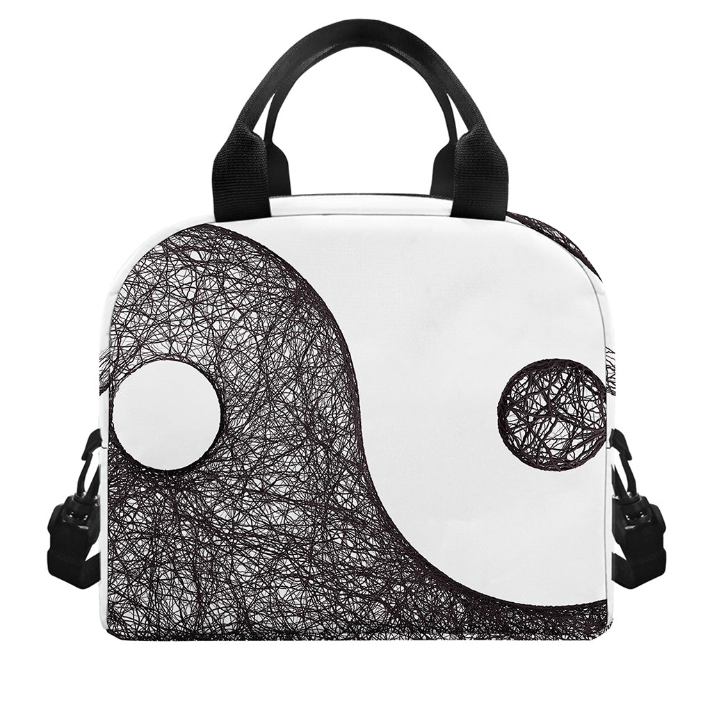 Roots Yin Yang Print Insulated Lunch Bag
