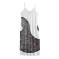 Roots Yin Yang Print Jersey Midi Cami Dress
