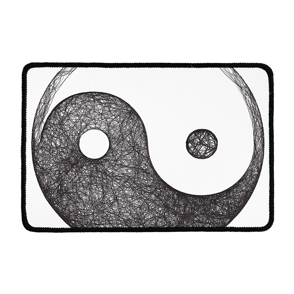 Roots Yin Yang Print Kitchen Mat