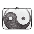 Roots Yin Yang Print Laptop Sleeve