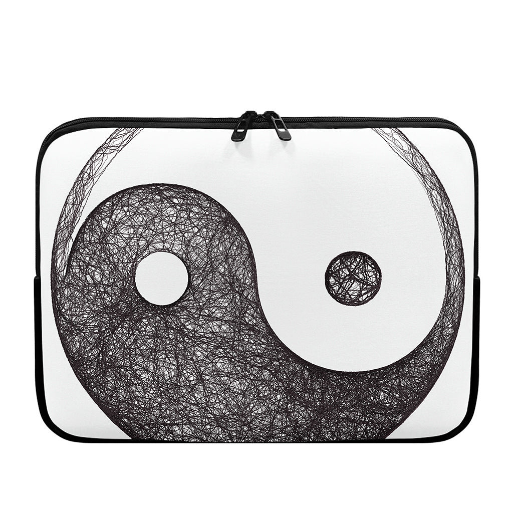 Roots Yin Yang Print Laptop Sleeve