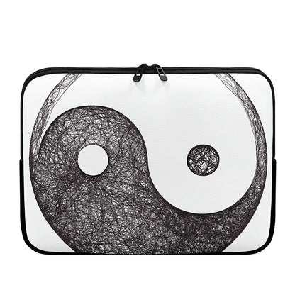 Roots Yin Yang Print Laptop Sleeve