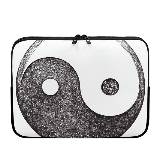 Roots Yin Yang Print Laptop Sleeve