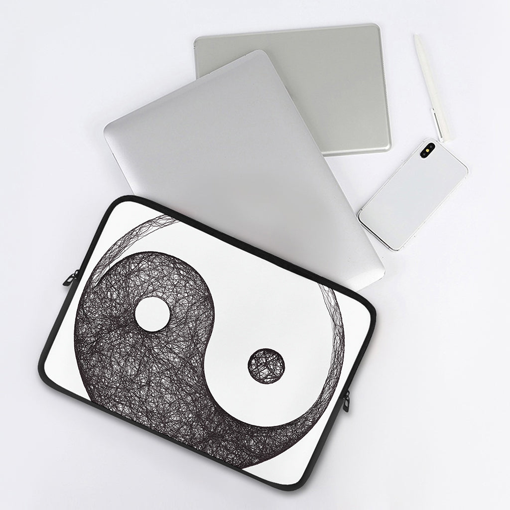 Roots Yin Yang Print Laptop Sleeve