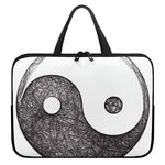Roots Yin Yang Print Laptop Sleeve With Handle