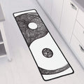 Roots Yin Yang Print Long Kitchen Mat