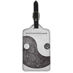 Roots Yin Yang Print Luggage Tag