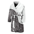 Roots Yin Yang Print Men's Bathrobe