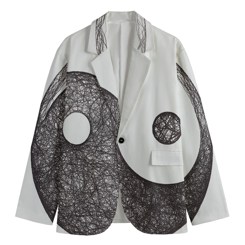 Roots Yin Yang Print Men's Blazer