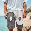 Roots Yin Yang Print Men's Cargo Shorts