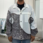 Roots Yin Yang Print Men's Shirt Jacket