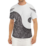 Roots Yin Yang Print Men's Short Sleeve Rash Guard