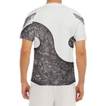 Roots Yin Yang Print Men's Short Sleeve Rash Guard