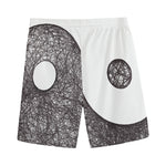 Roots Yin Yang Print Men's Sports Shorts