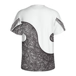 Roots Yin Yang Print Men's Sports T-Shirt