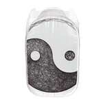 Roots Yin Yang Print Mesh Laundry Hamper
