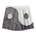Roots Yin Yang Print Mesh Shorts