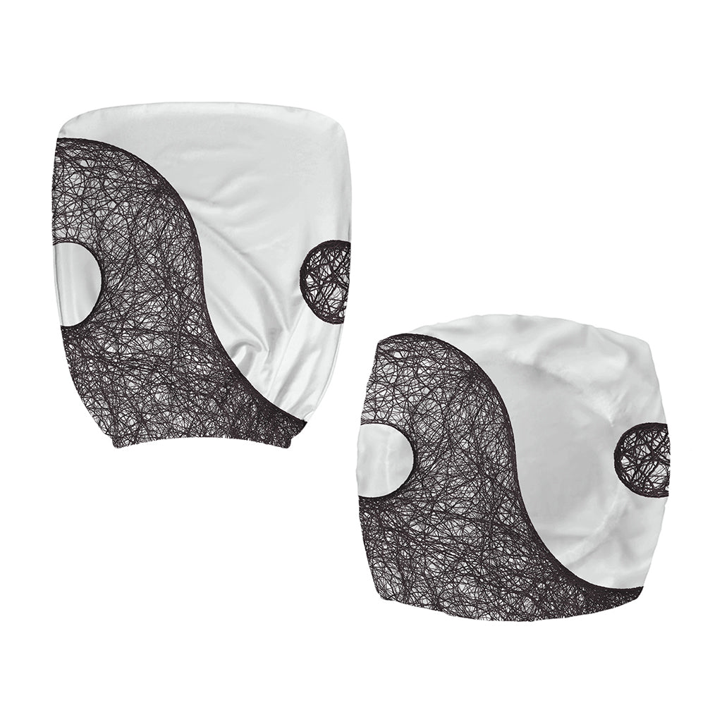 Roots Yin Yang Print Office Chair Cover