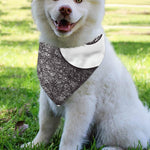 Roots Yin Yang Print Over The Collar Dog Bandana