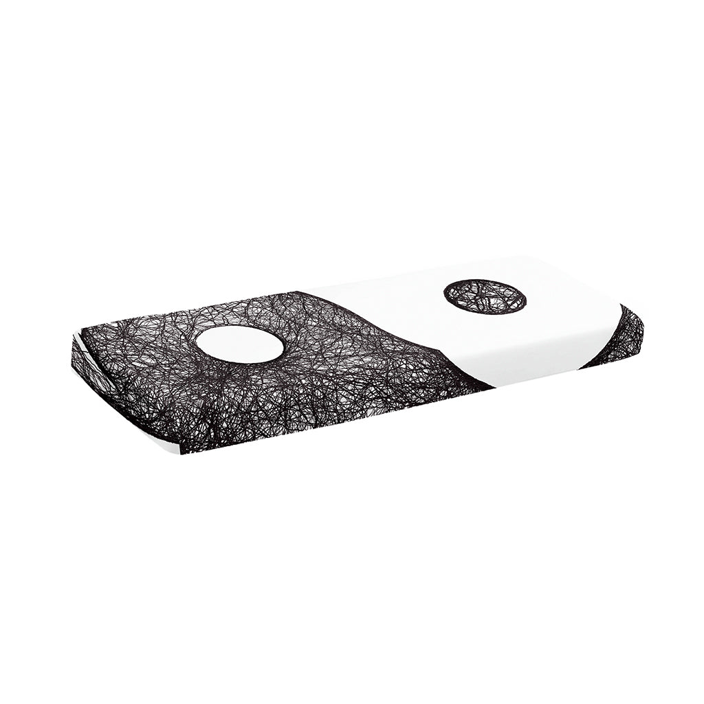Roots Yin Yang Print Piano Keyboard Cover