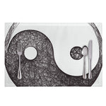 Roots Yin Yang Print Placemat
