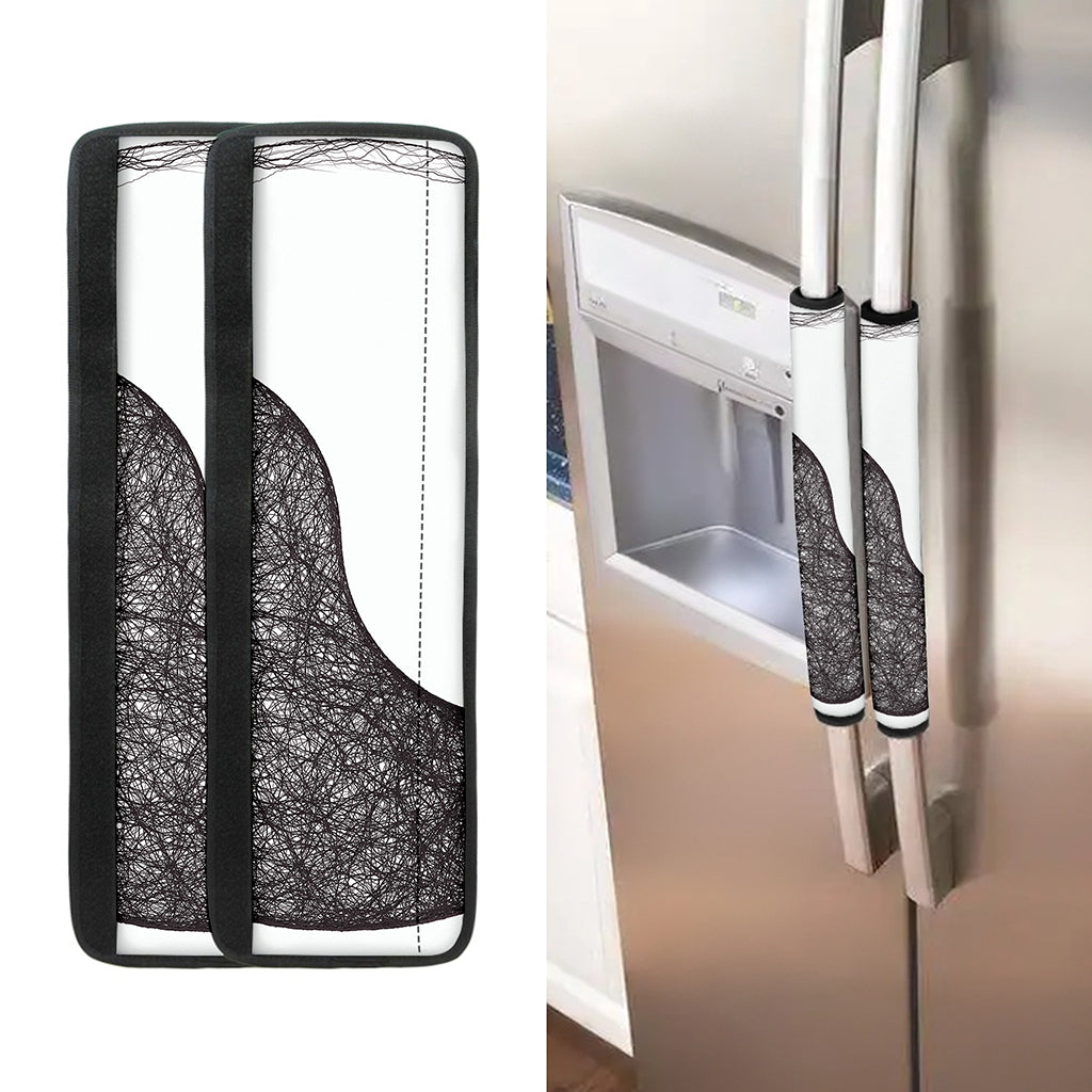 Roots Yin Yang Print Refrigerator Handle Covers