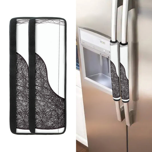 Roots Yin Yang Print Refrigerator Handle Covers