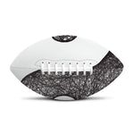 Roots Yin Yang Print Rugby Ball