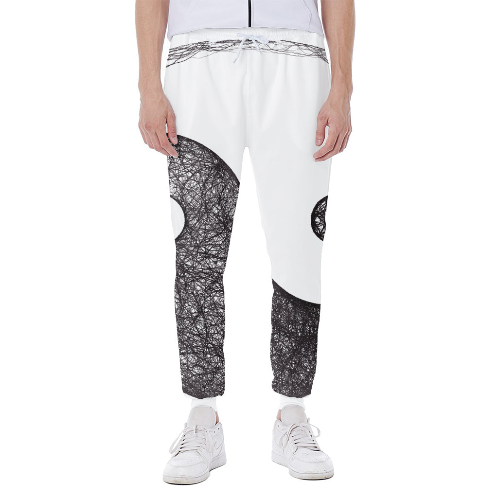 Roots Yin Yang Print Scuba Joggers