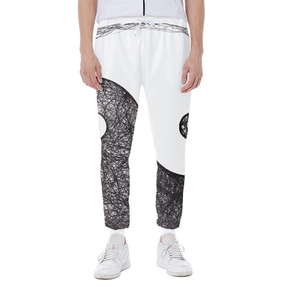 Roots Yin Yang Print Scuba Joggers