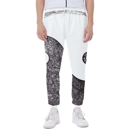Roots Yin Yang Print Scuba Joggers