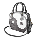 Roots Yin Yang Print Shoulder Handbag