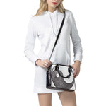 Roots Yin Yang Print Shoulder Handbag