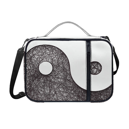 Roots Yin Yang Print Shoulder Strap Bible Bag
